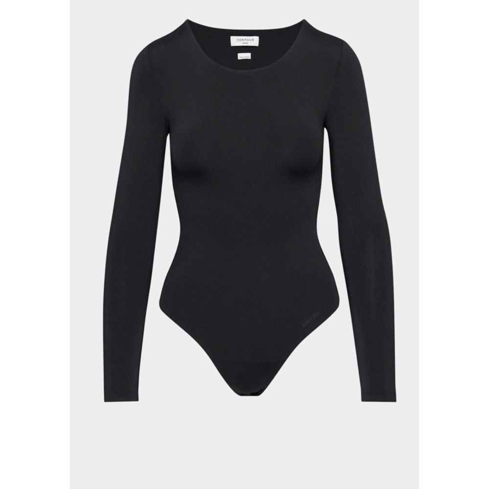 Black Aritzia Contour Long Sleeve Black Large